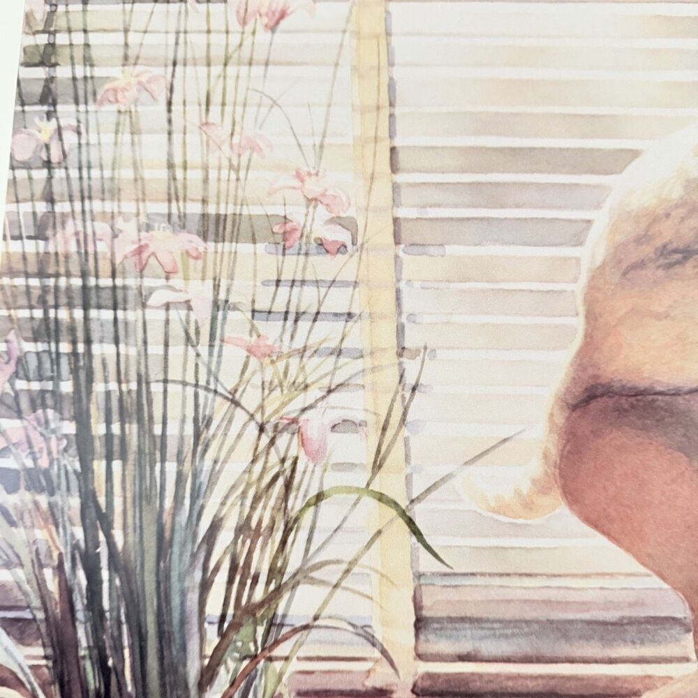 Steve Hanks Watercolors Poster Ashley & Clyde 1987 Leslie Levy Fine Art 37x24” - Picture 10 of 12